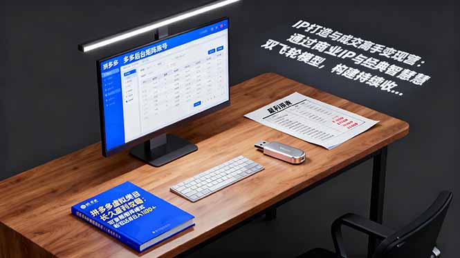 f85b8a30462b3c2dfc616a504f8d2294.jpeg IP打造与成交高手变现营:通过商业IP+经典智慧双飞轮模型 构建持续收钱系统