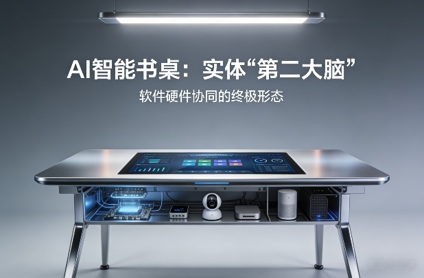 AI智能书桌搭建，构建你的实体“第二大脑”，软件硬件协同的终极形态-南友云赚